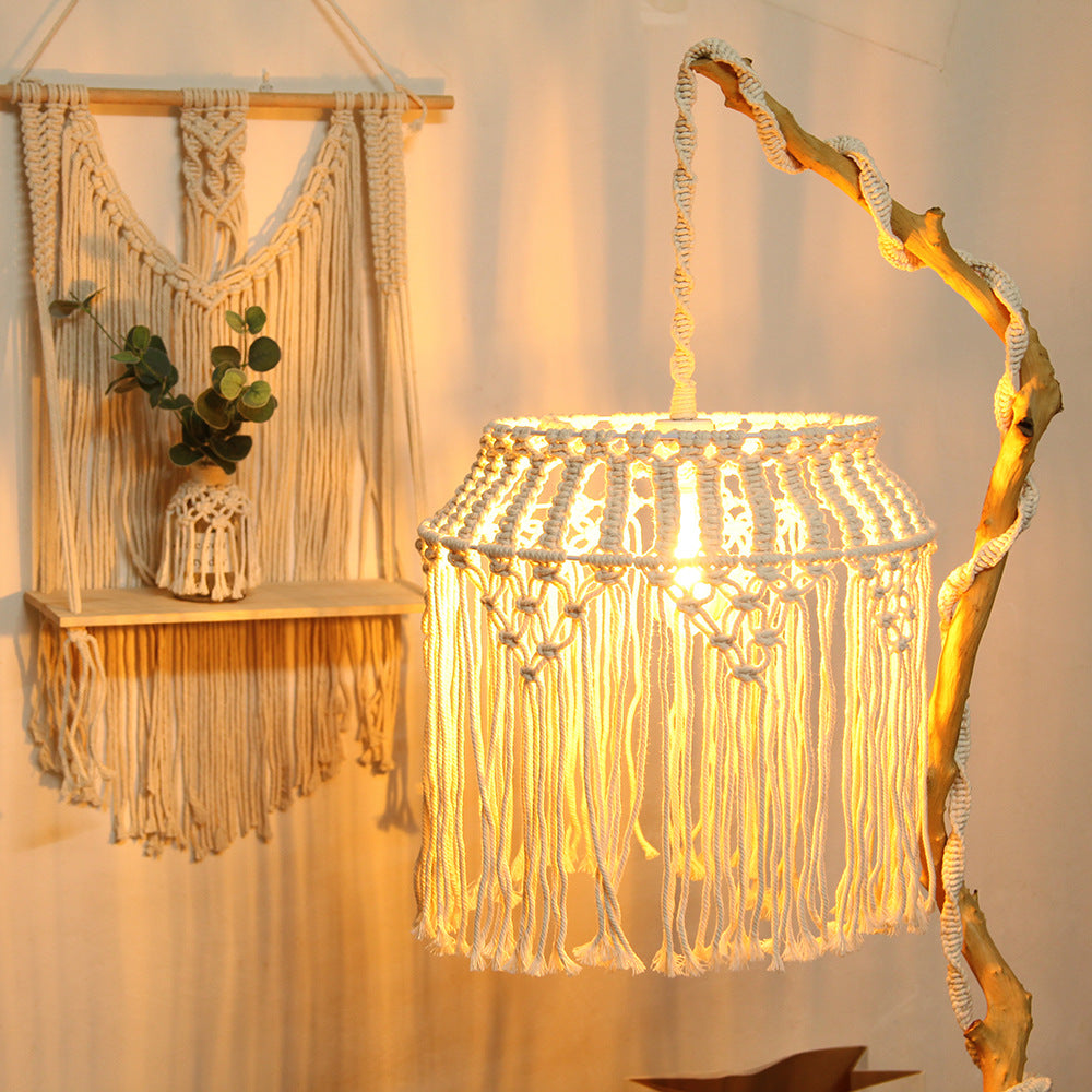Macramé Hanging Light Shade Bowlift