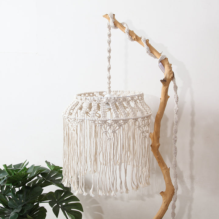 Macramé Hanging Light Shade Bowlift