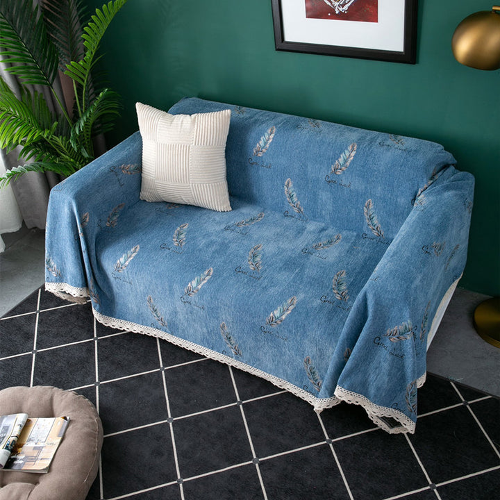 Decorative Knitted Sofa Cover