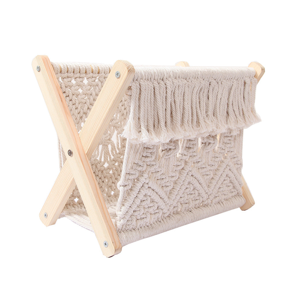 Macrame Storage Basket Bowlift