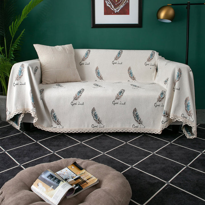 Decorative Knitted Sofa Cover