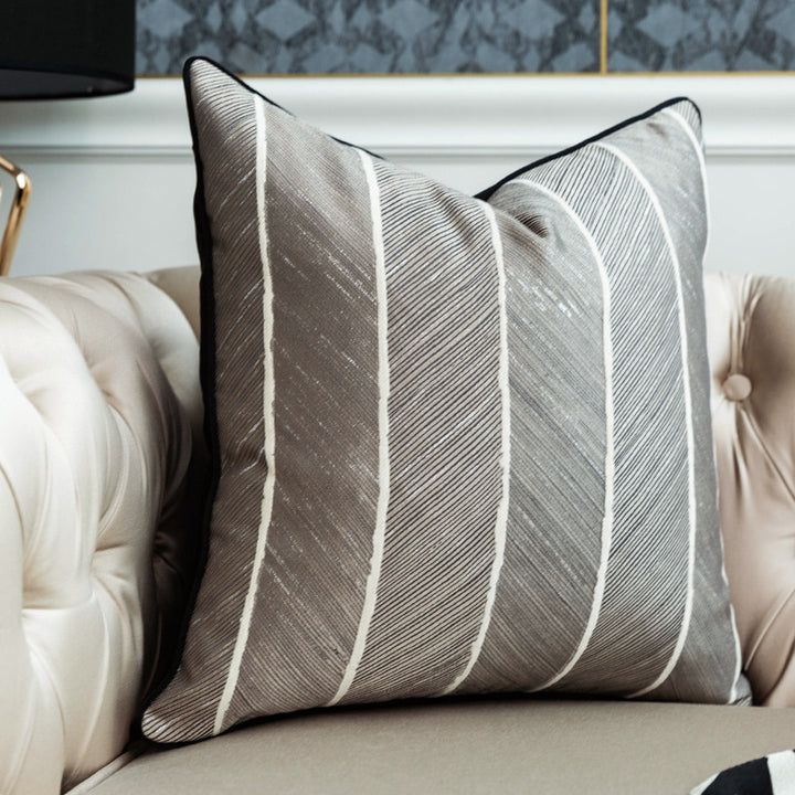 Geometric Patterned Throw Pillow