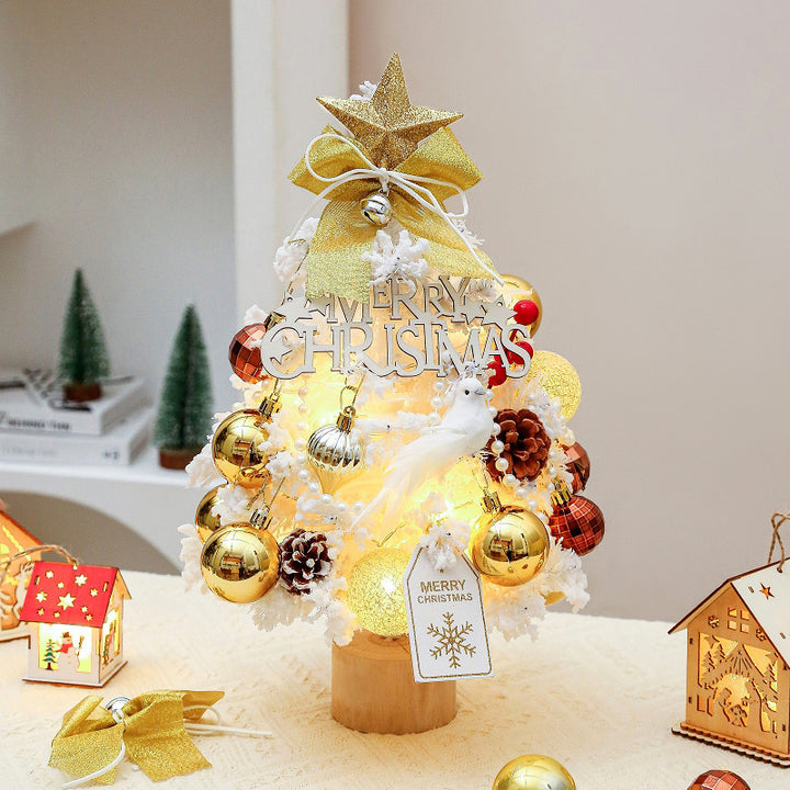 Mini Christmas tree with flocking, different sizes
