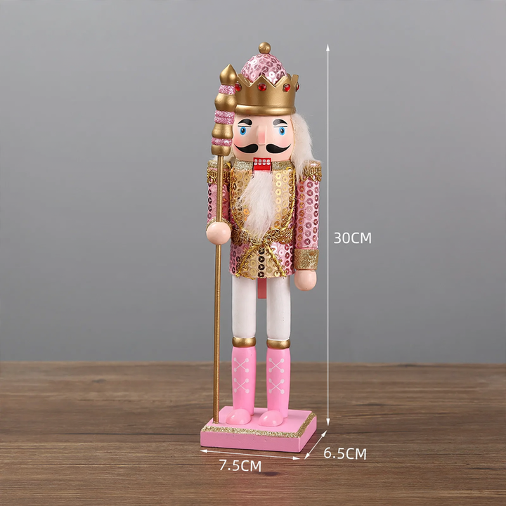 Nutcracker figure, wood, various designs