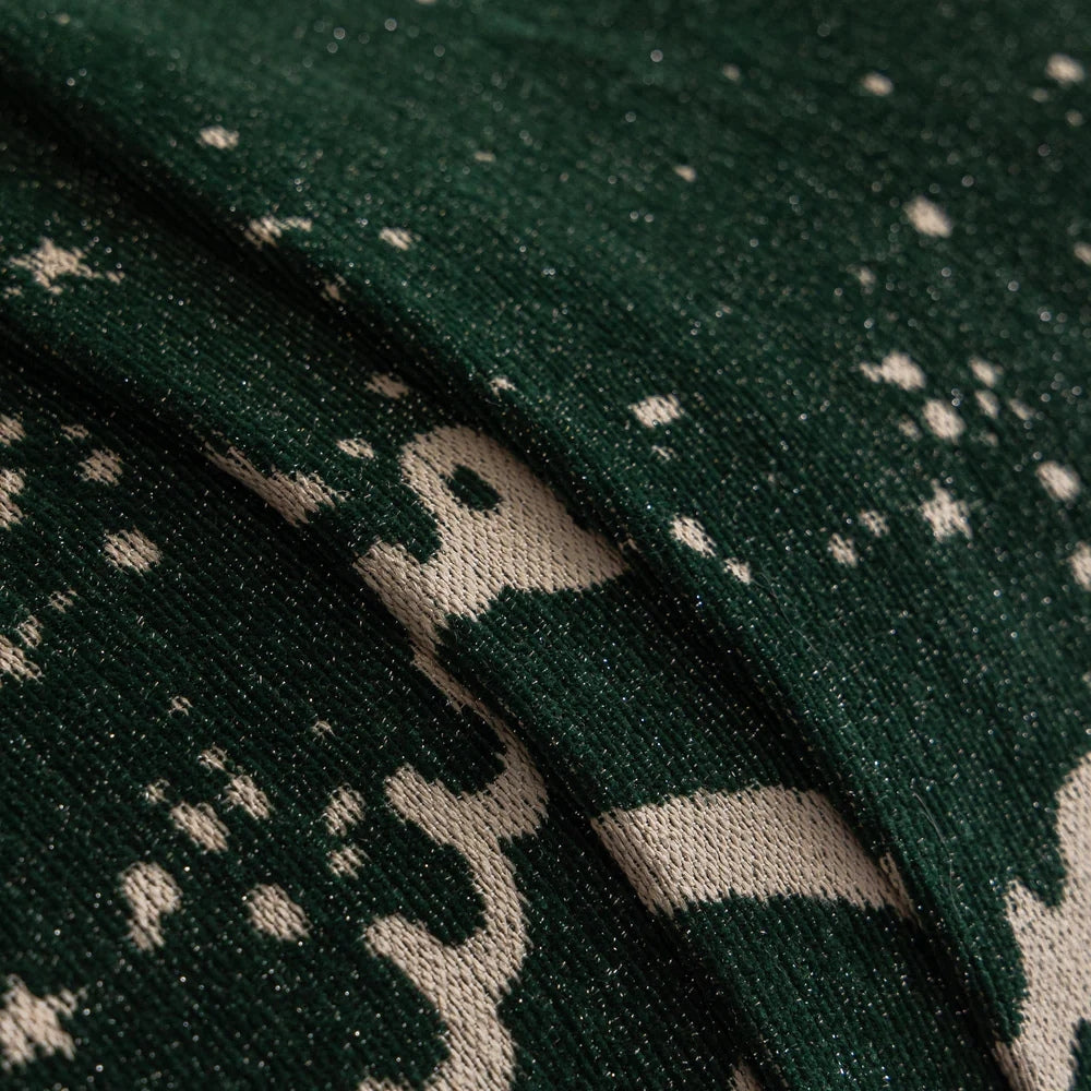 BowLift | Cursive Glittering Chenille Sofa Cover