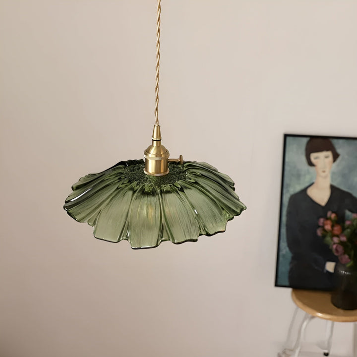 Hanging lamp with floral motif – Warm light & stylish design | For your home | Bowlift