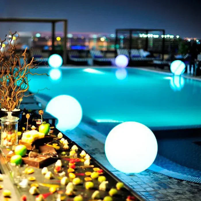 BowLift | AuraColor garden ball LED lighting – 16 colors – Wireless, weatherproof and atmospheric for garden, terrace and party