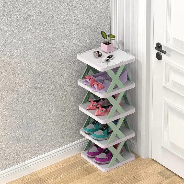 Foldable Multi-Layer Shoe Rack, Shoe Storage Shelf Organizer | Bowlift