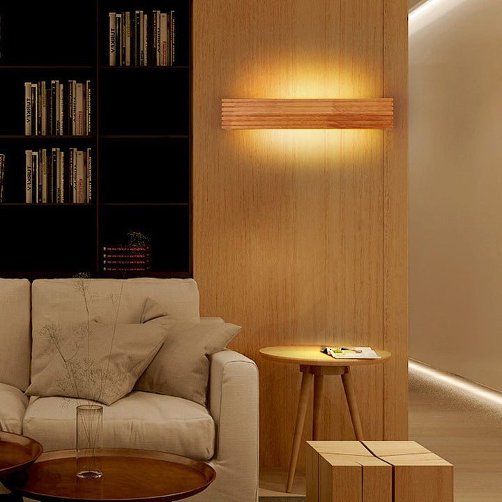 BowLift | Wall Light Modern Wood LED Fixture