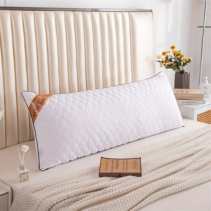 LuxurySoft - Extra Long Hypoallergenic Pillow for Back and Side Sleepers, Soft and BreathaBowlifte, Machine WashaBowlifte | Bowlift