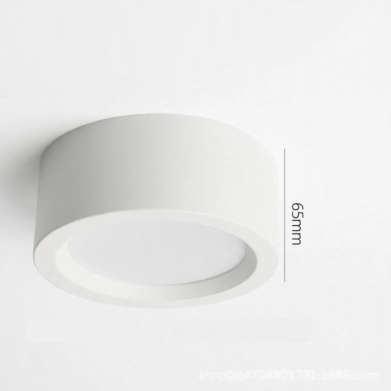 LED surface mount light, round, 15 W, various colors