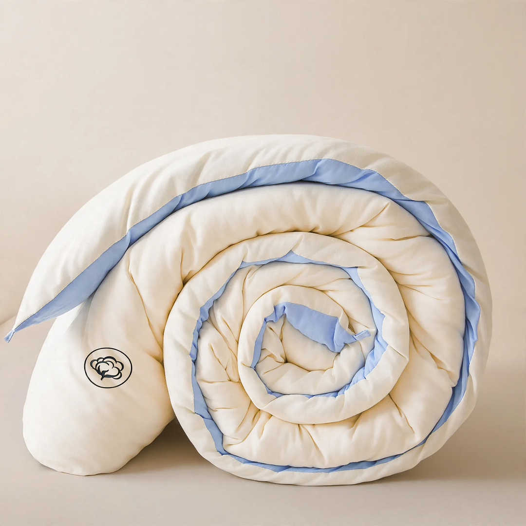 Bedding comforter made of Xinjiang cotton, two-tone