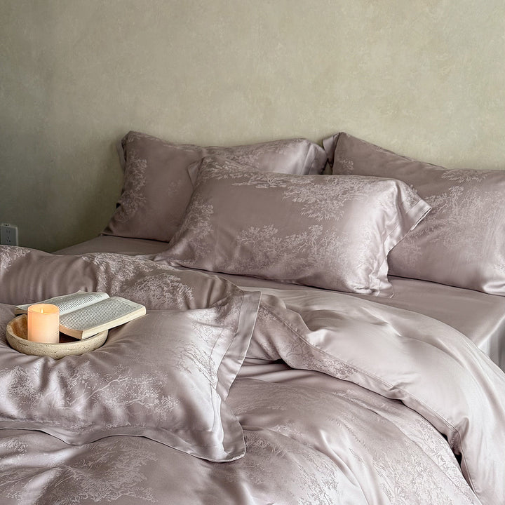 Tencel bedding, 4-piece, elegant, cooling