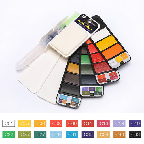 BowLift | Solid Gouache Pigment Palette - let your creativity speak!