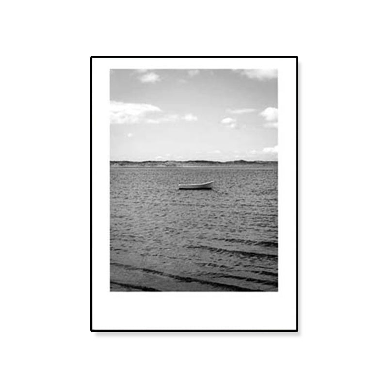 BowLift | Gray Tropical Canvas Wall Art Photography Landscape Print Wall Decor for the Dining Room