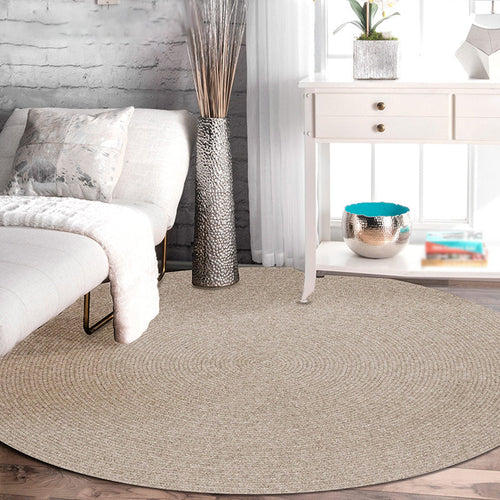 BowLift | Simple rustic carpet wool plain carpet machine washable pet-friendly non-slip carpet for the bedroom