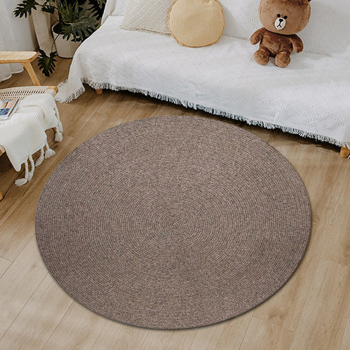 BowLift | Simple rustic carpet wool plain carpet machine washable pet-friendly non-slip carpet for the bedroom