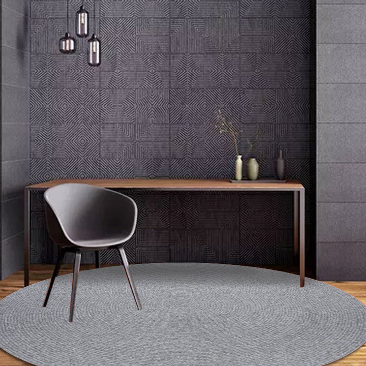 BowLift | Simple rustic carpet wool plain carpet machine washable pet-friendly non-slip carpet for the bedroom