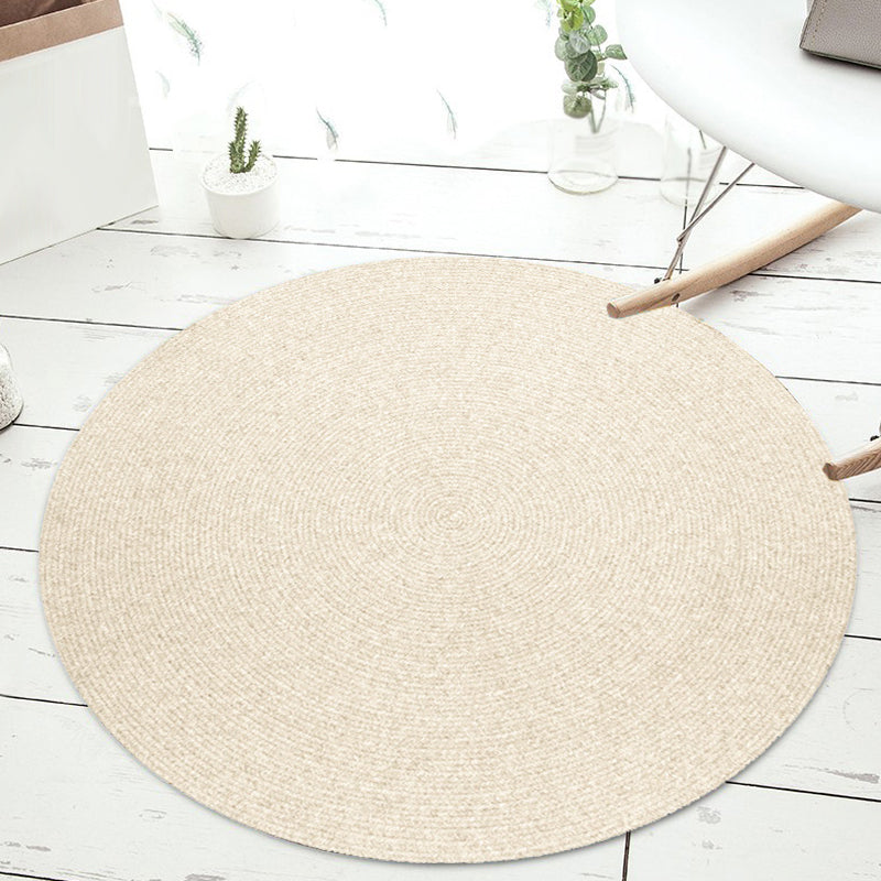 BowLift | Simple rustic carpet wool plain carpet machine washable pet-friendly non-slip carpet for the bedroom