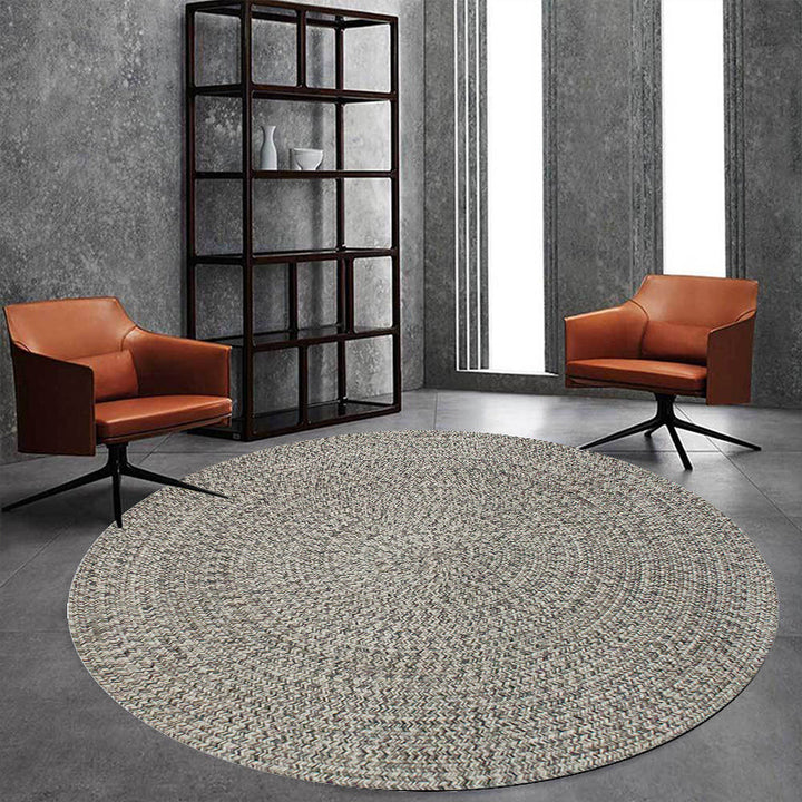 BowLift | Rustic Solid Area Rug Polypropylene Rug Non-Slip Back Washable Pet-Friendly Carpet for Home