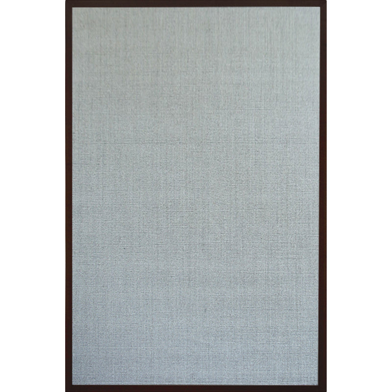 BowLift | Gray Living Room Rug Rustic Solid Rug Sisal Washable Non-Slip Backing Pet-Friendly Rug