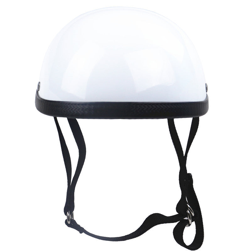 Classic Vintage Motorcycle Helmet Bowlift