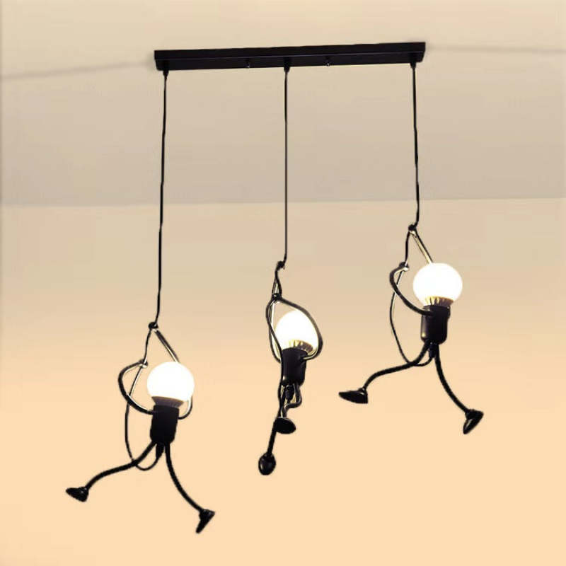 BowLift | Retro Iron Man Pendant Light
