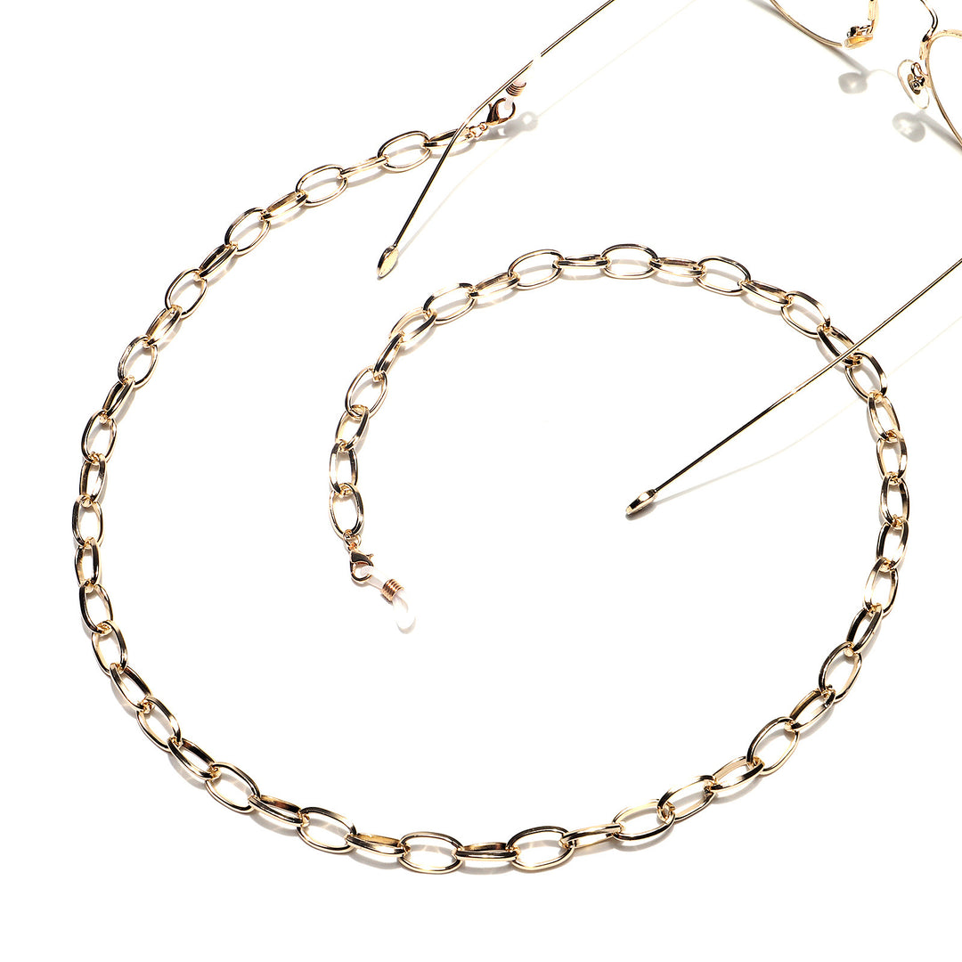Chunky Metal Eyewear Chain Bowlift