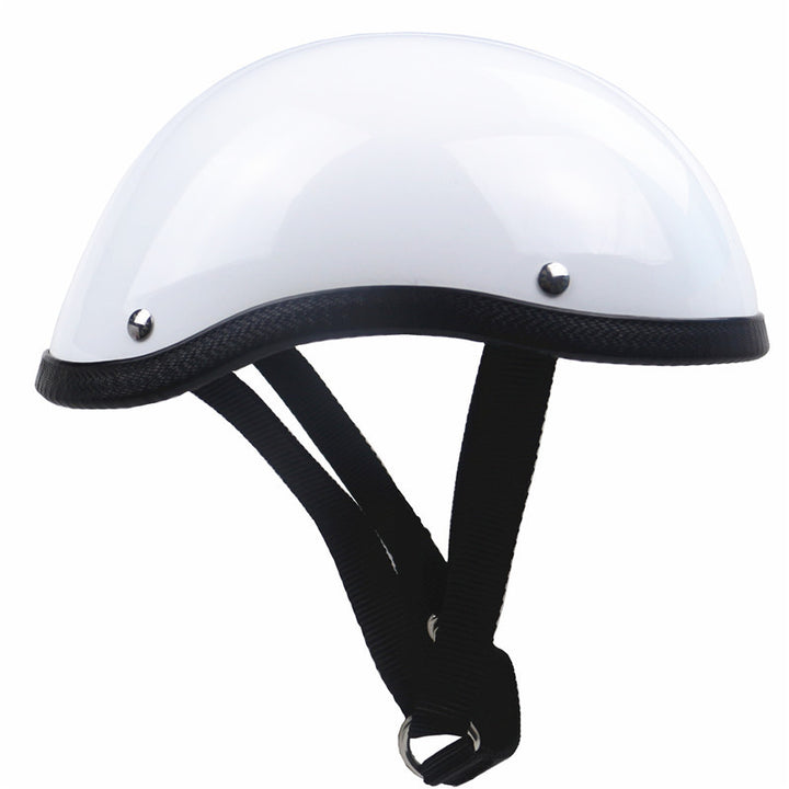 Classic Vintage Motorcycle Helmet Bowlift