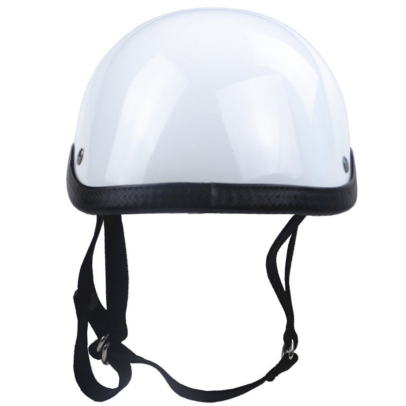 Classic Vintage Motorcycle Helmet Bowlift