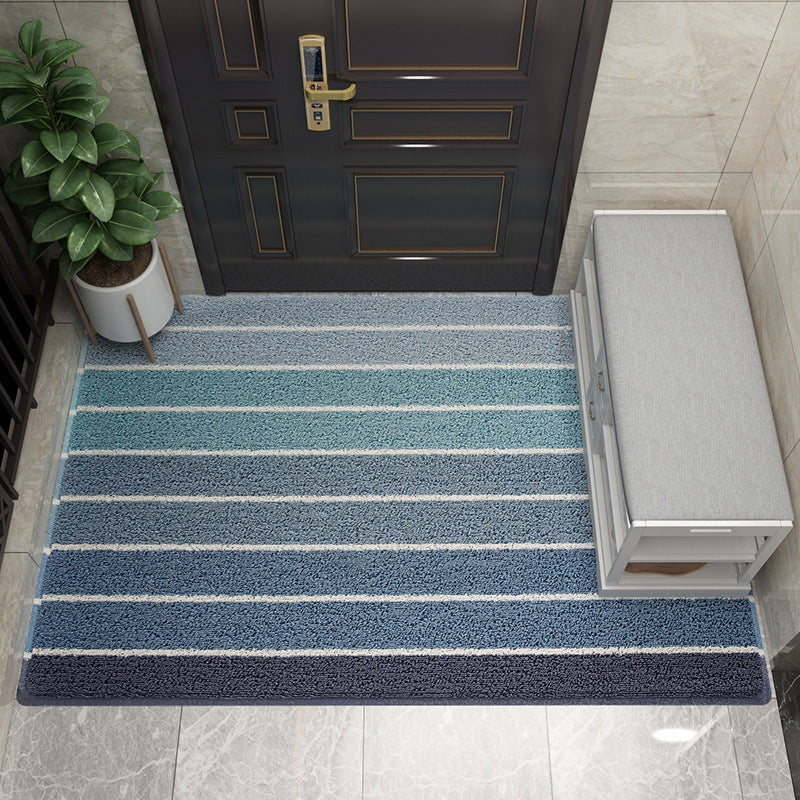 Decorative Striped Outdoor Mat Bowlift