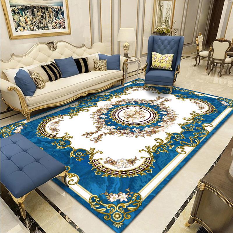 Ornate Luxury Area Rug Bowlift