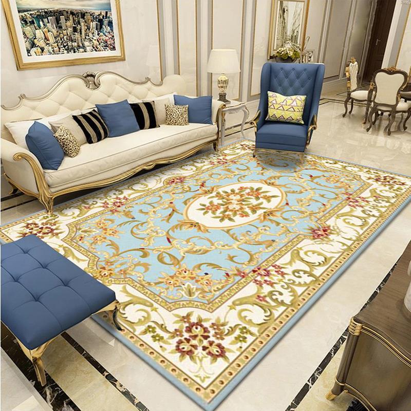 Ornate Luxury Area Rug Bowlift