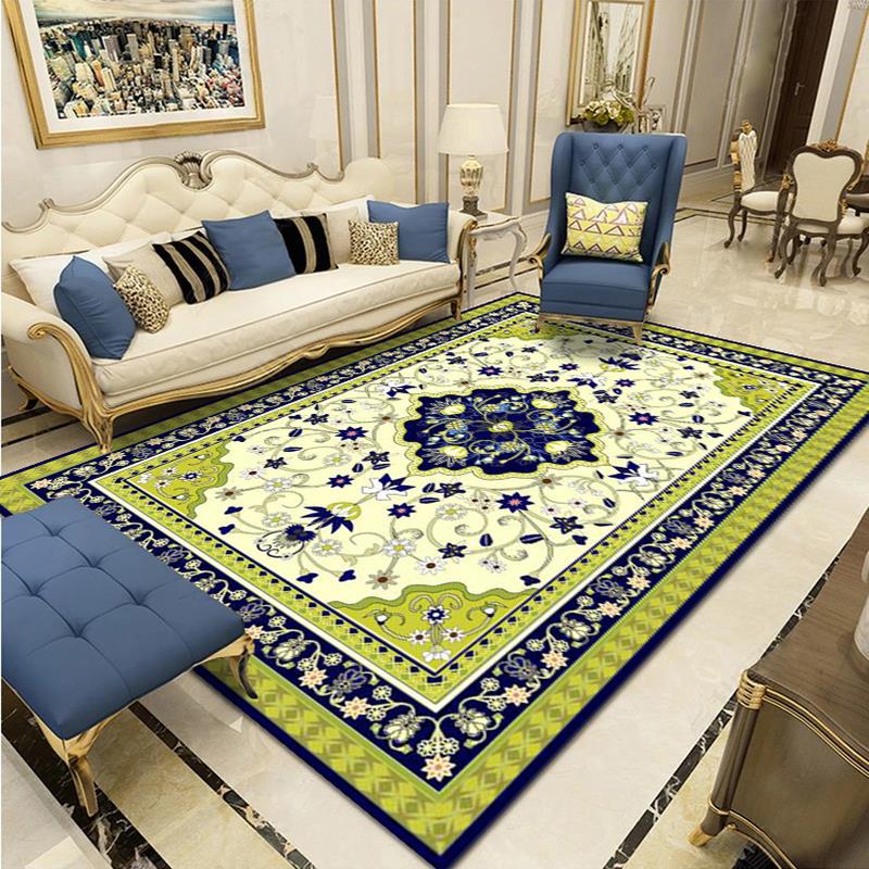 Ornate Luxury Area Rug Bowlift