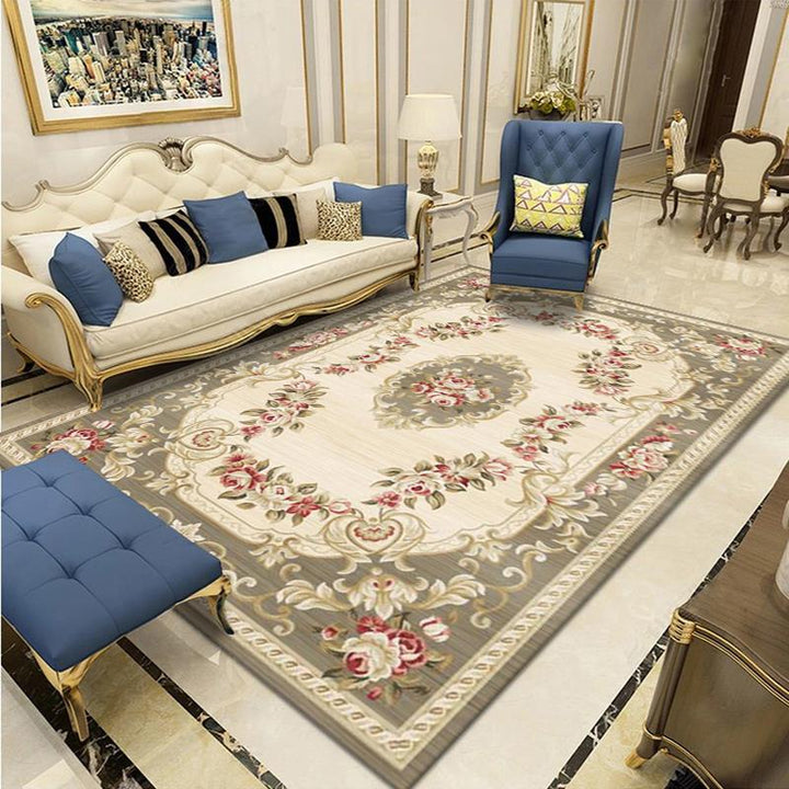 Ornate Luxury Area Rug Bowlift