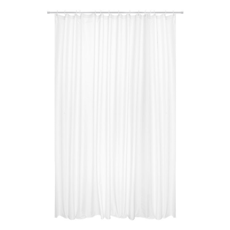 Premium Water-Resistant Shower Curtain Bowlift