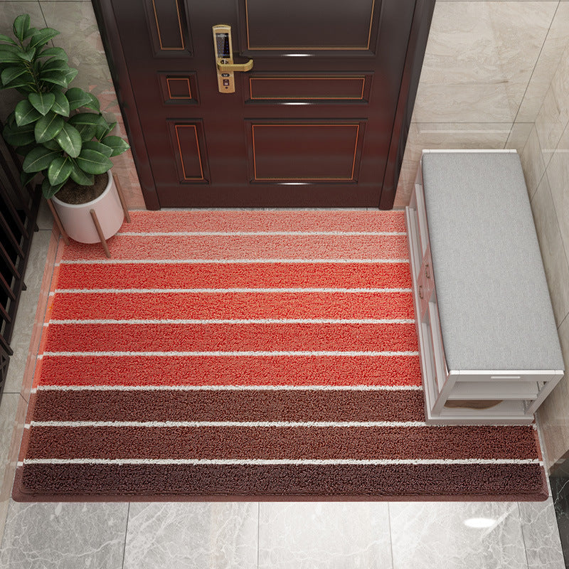 Decorative Striped Outdoor Mat Bowlift