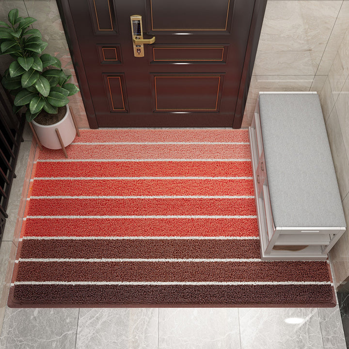 Decorative Striped Outdoor Mat Bowlift