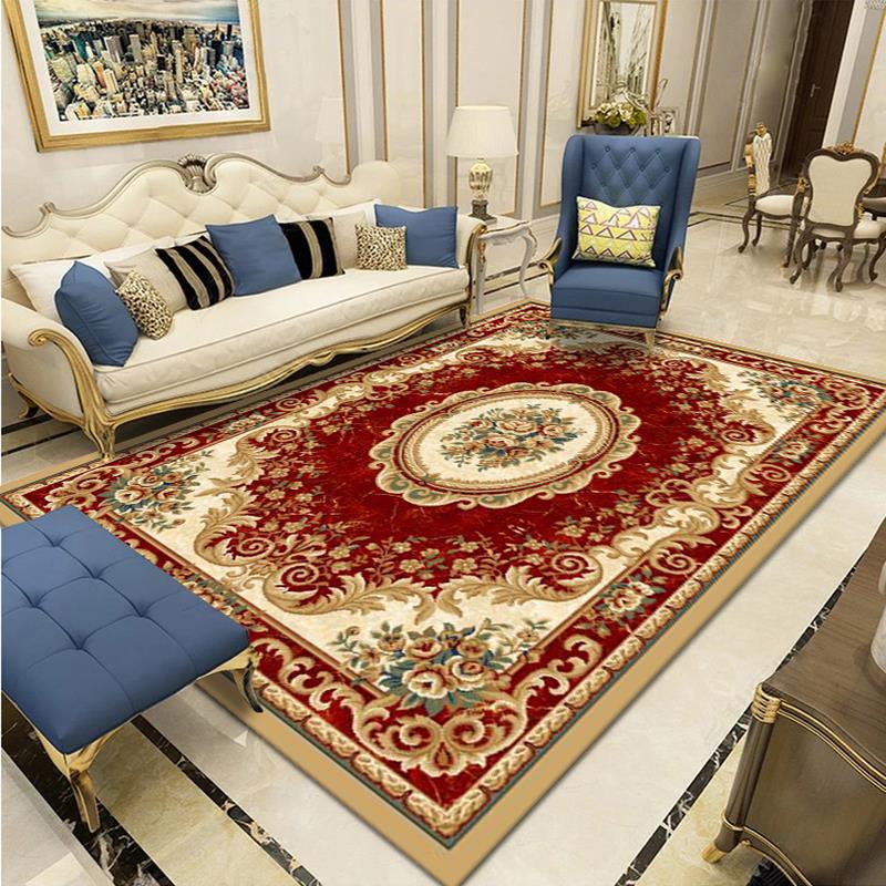 Ornate Luxury Area Rug Bowlift