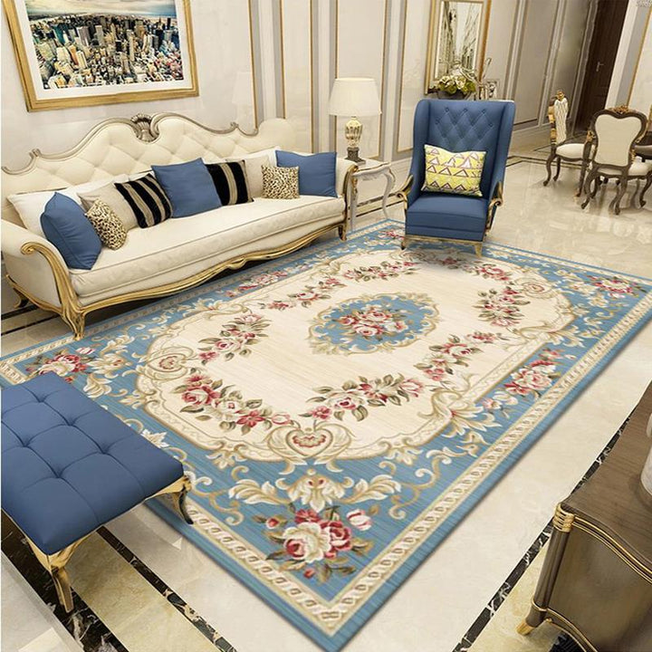 Ornate Luxury Area Rug Bowlift