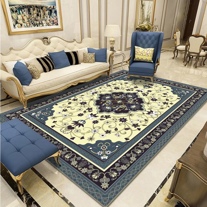 Ornate Luxury Area Rug Bowlift