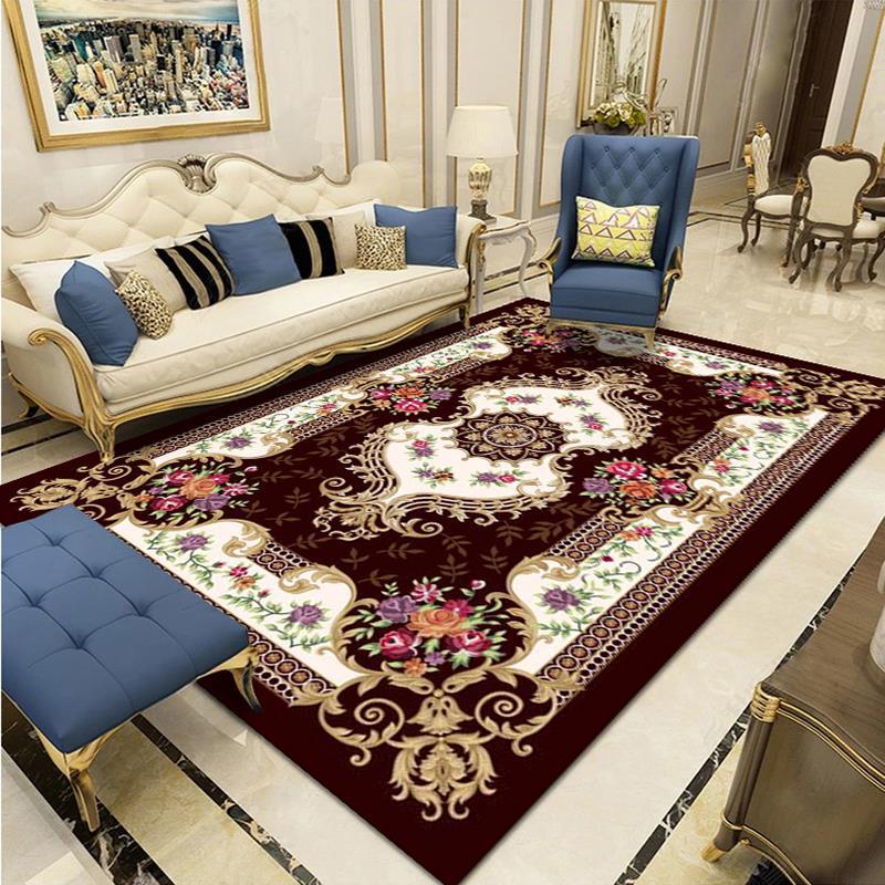 Ornate Luxury Area Rug Bowlift