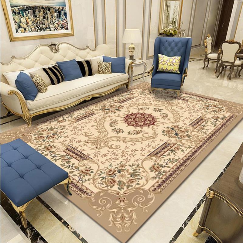 Ornate Luxury Area Rug Bowlift