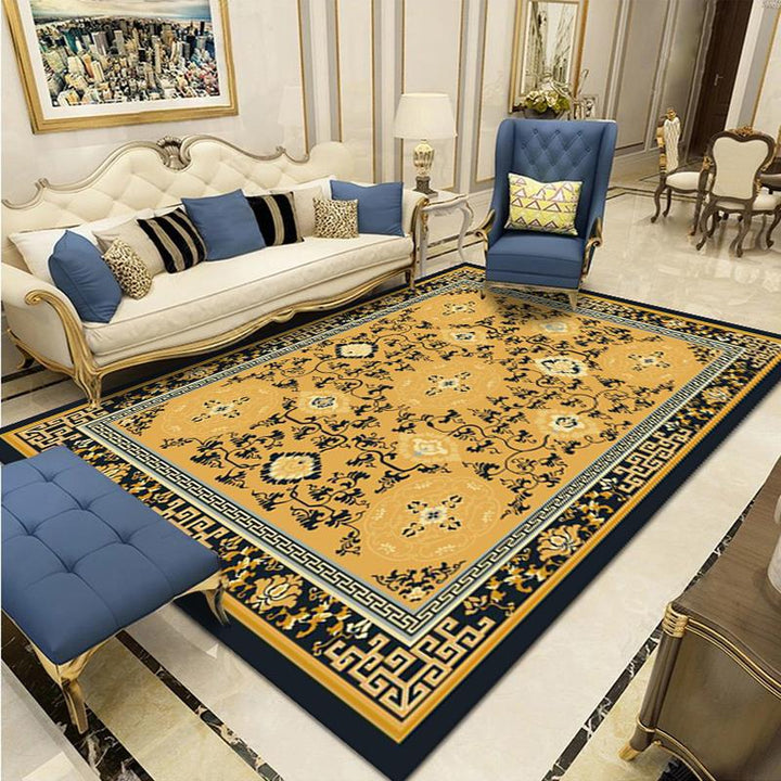 Ornate Luxury Area Rug Bowlift