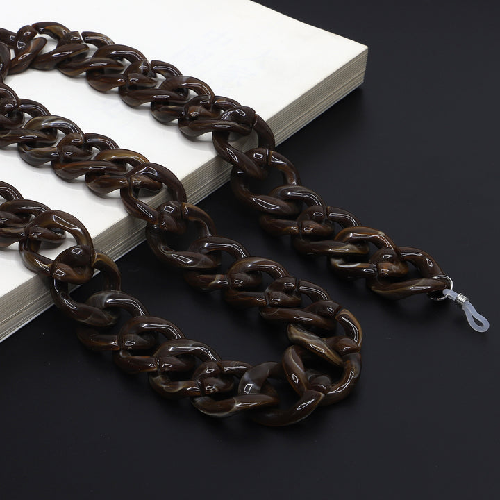 Fashionable Chunky Chain Eyewear Holder Bowlift