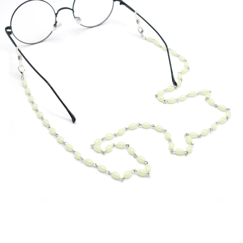 Fashionable Beaded Eyewear Chain Bowlift