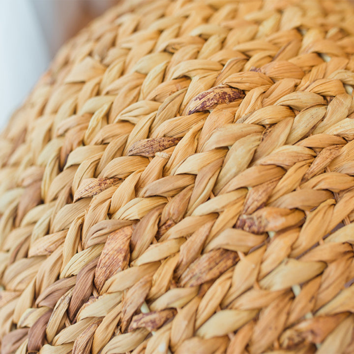 Handmade cat bed made from banana fibers Bowlift