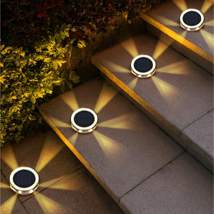 SolarGlow – 6 LED Garden Lighting Outdoor | Bowlift