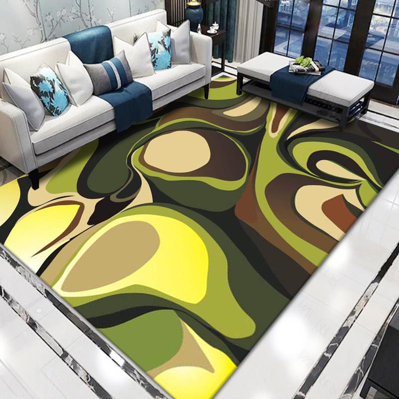 Geometric Pattern Area Rug Bowlift