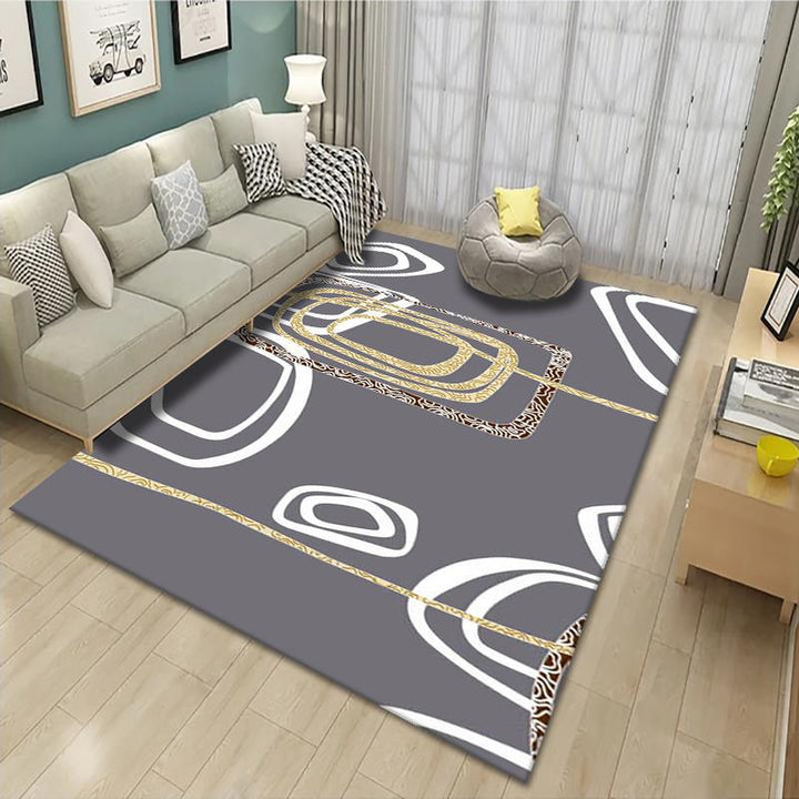 Geometric Patterned Area Rug Bowlift